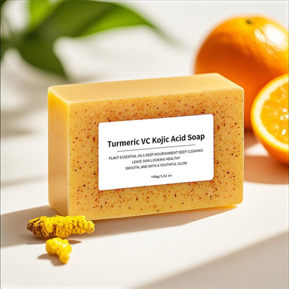 Turmeric VC Lemon Frosted Soap
