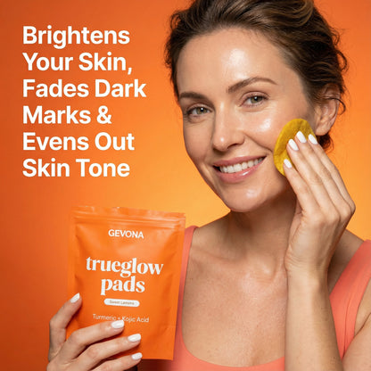 GEVONA ™ Turmeric & Kojic Acid Cleansing Pads 30 ct